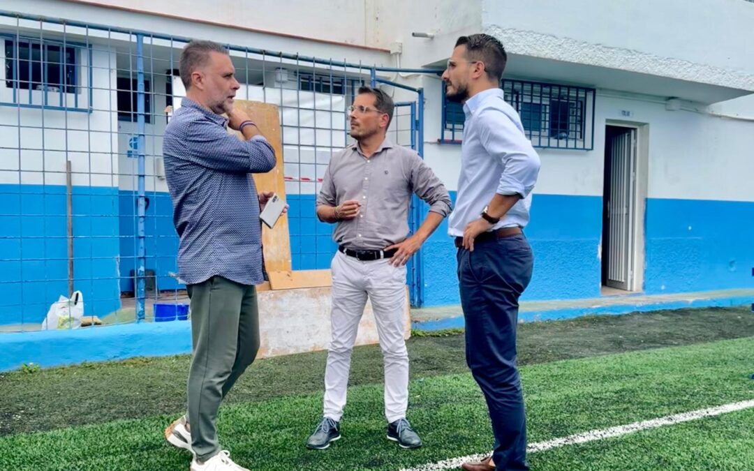 Obras de mejora en el Estadio Los Príncipes