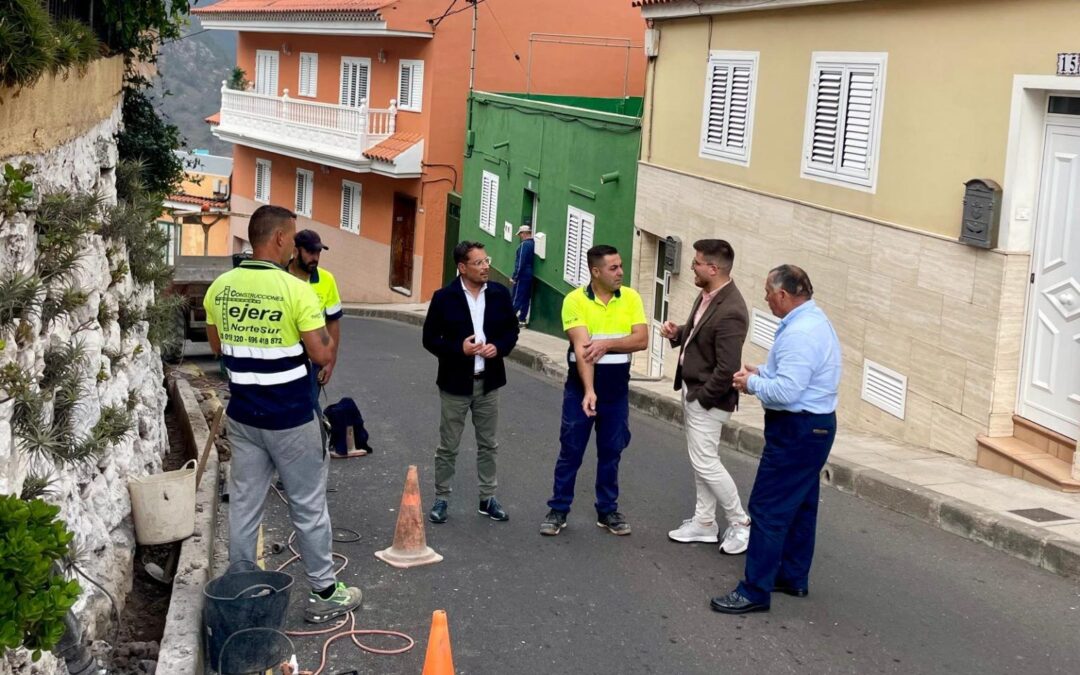 Despliegue de fibra óptica en Palo Blanco