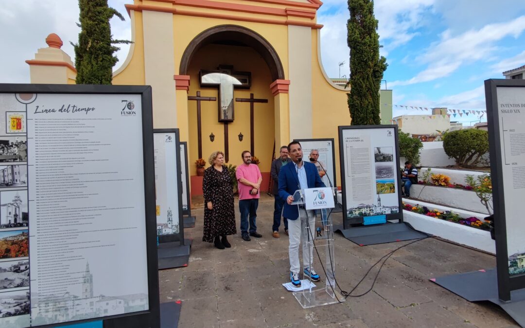 Presentación de la Exposición Itinerante 70 Años de la Fusión de Los Realejos